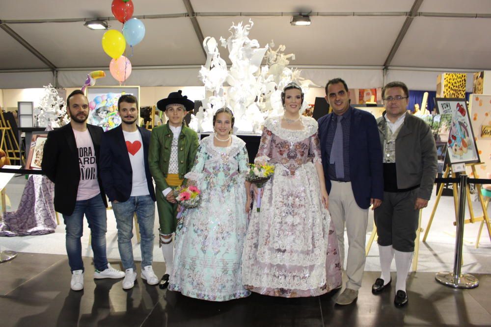 Inauguración de la exposición de fallas de Sección Especial