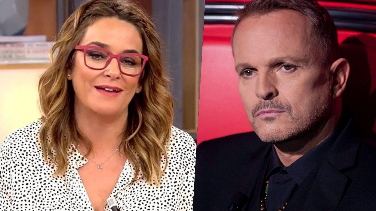 Toñi Moreno y Miguel Bosé