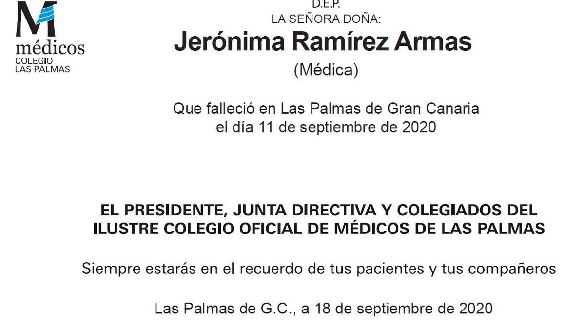 Jerónima Ramírez Armas