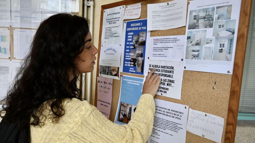 Habitación para estudiantes, una «misión imposible» por menos de 300 euros al mes