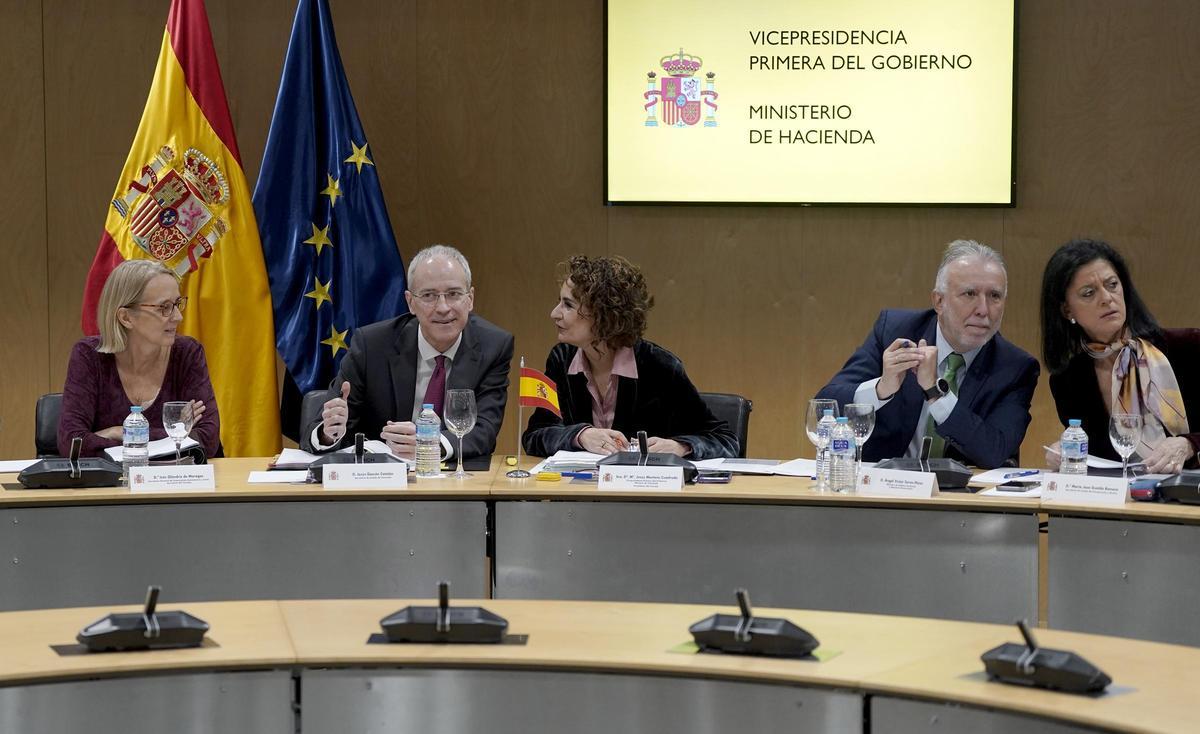 Reunión del Consejo de Política Fiscal y Financiera, presidido por la vicepresidenta primera y ministra de Hacienda, María Jesús Montero.
