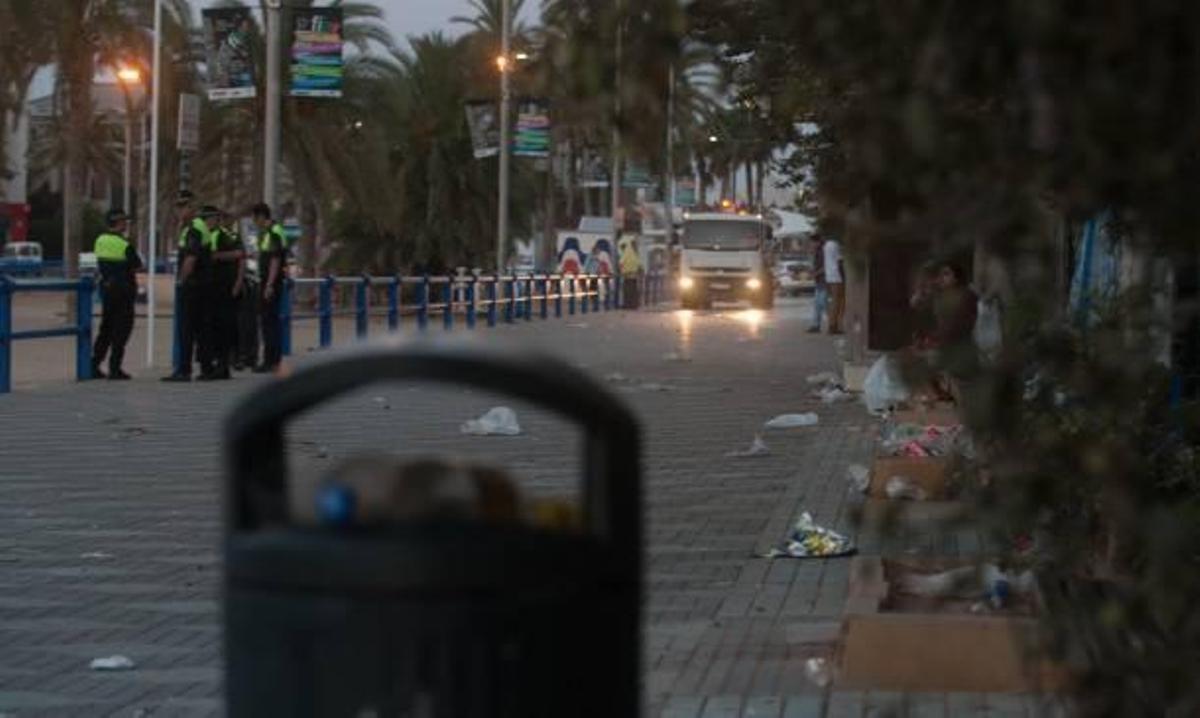De las bolsas vacías y las botellas tiradas al Aquí no ha pasado nada