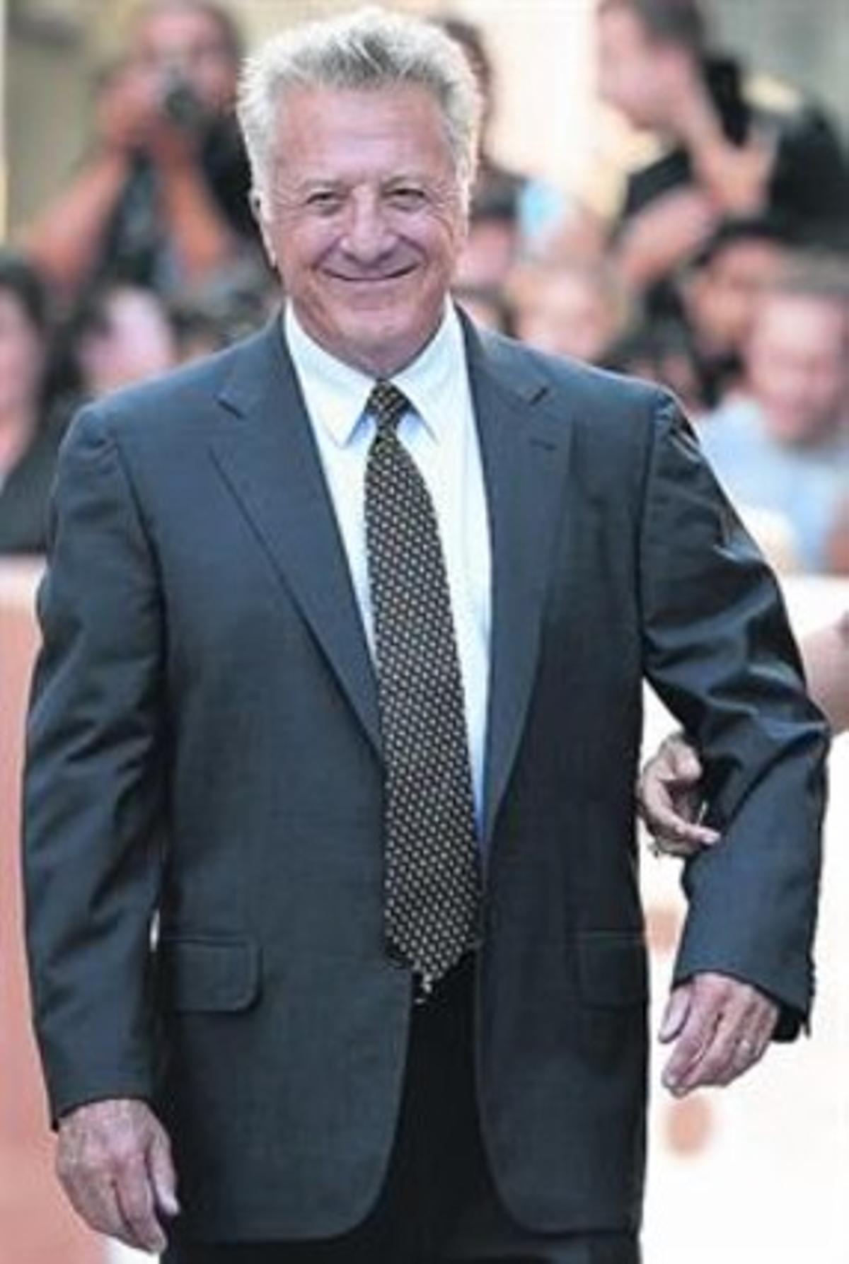 Dustin Hoffman, al Festival de Toronto. Dustin Hoffman, al Festival de Toronto.