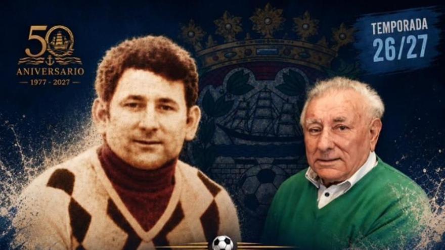El Moaña rinde homenaje a Pepe de Alonso, socio fundador del club