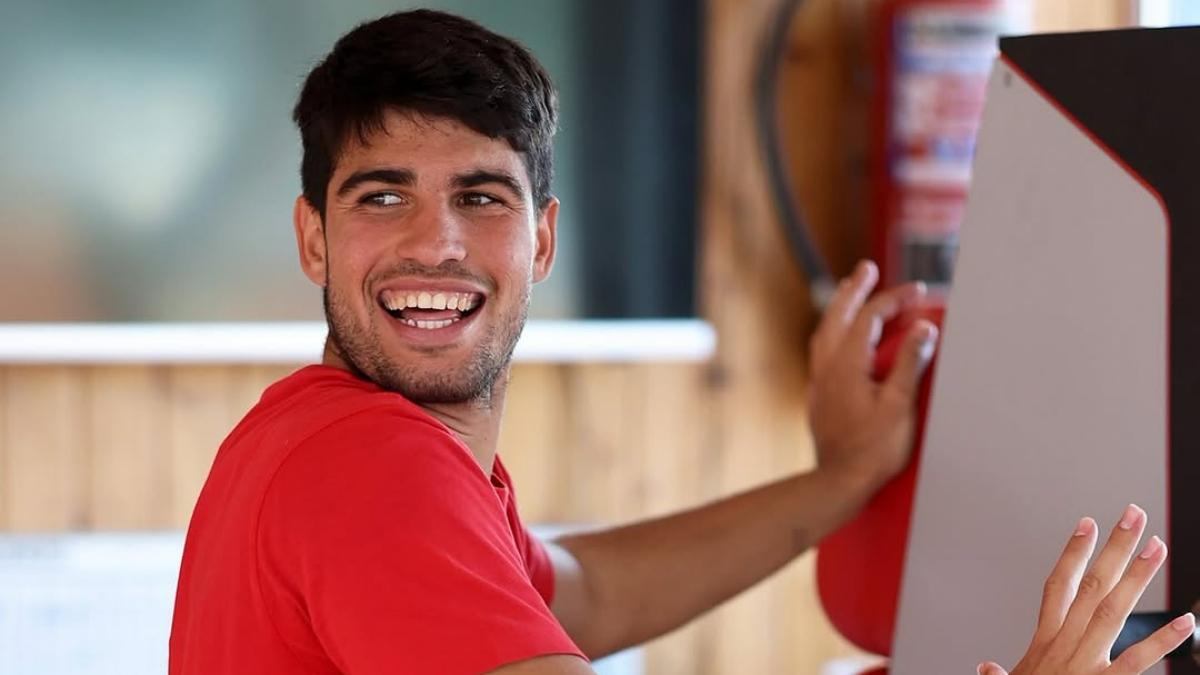 Carlos Alcaraz, en su pretemporada