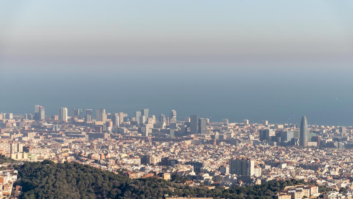 Episodio de contaminación en Barcelona.
