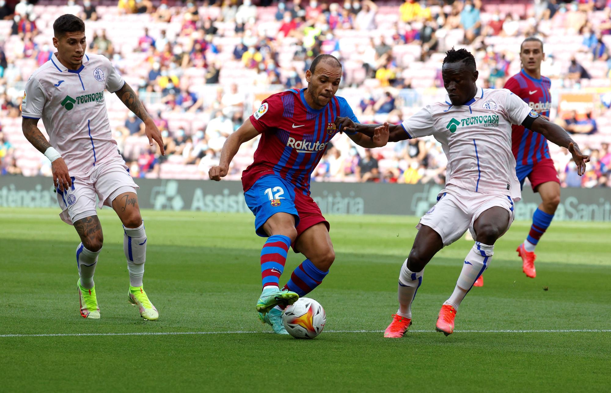 Barça - Getafe, en imatges