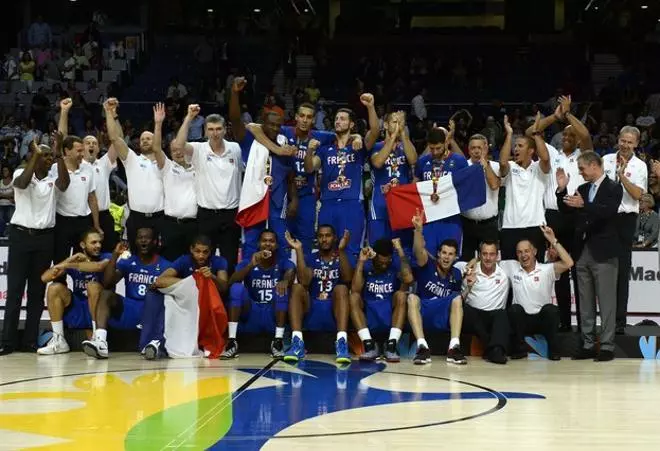 Francia, medalla de bronce en el Mundial de Baloncesto