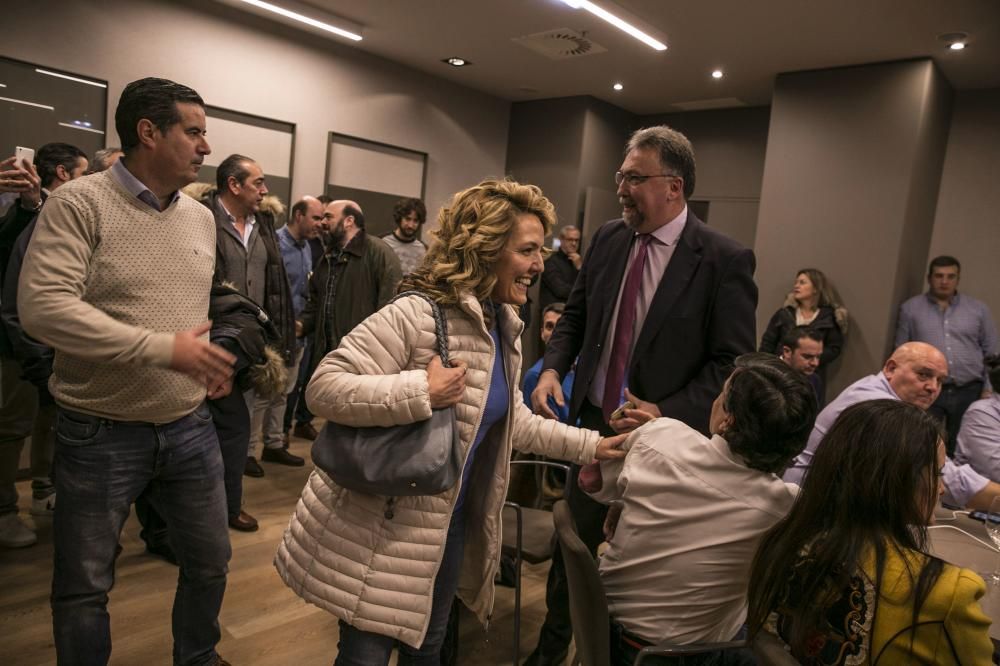 Noche electoral del PP en Asturias.