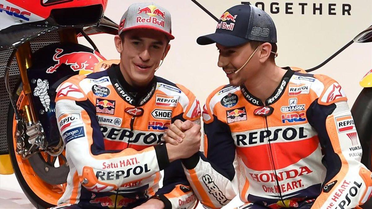 Márquez y Lorenzo, cara a cara en Catar