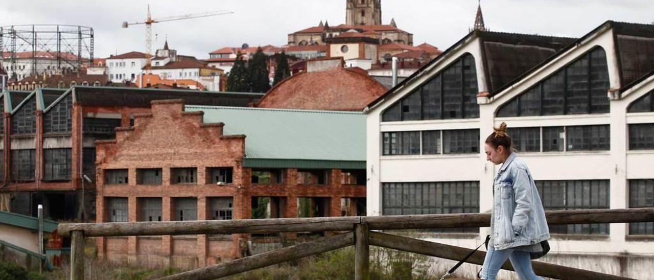 Vista parcial de la fábrica de armas de La Vega.