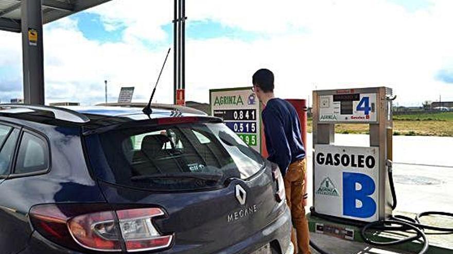 Gasolinera de la cooperativa Agrinza, en Villalpando.