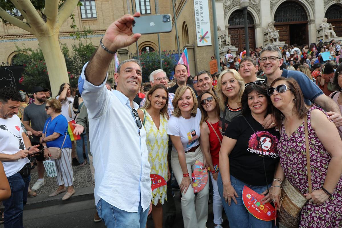 Manifestación del Día del Orgullo LGTBI en Zaragoza