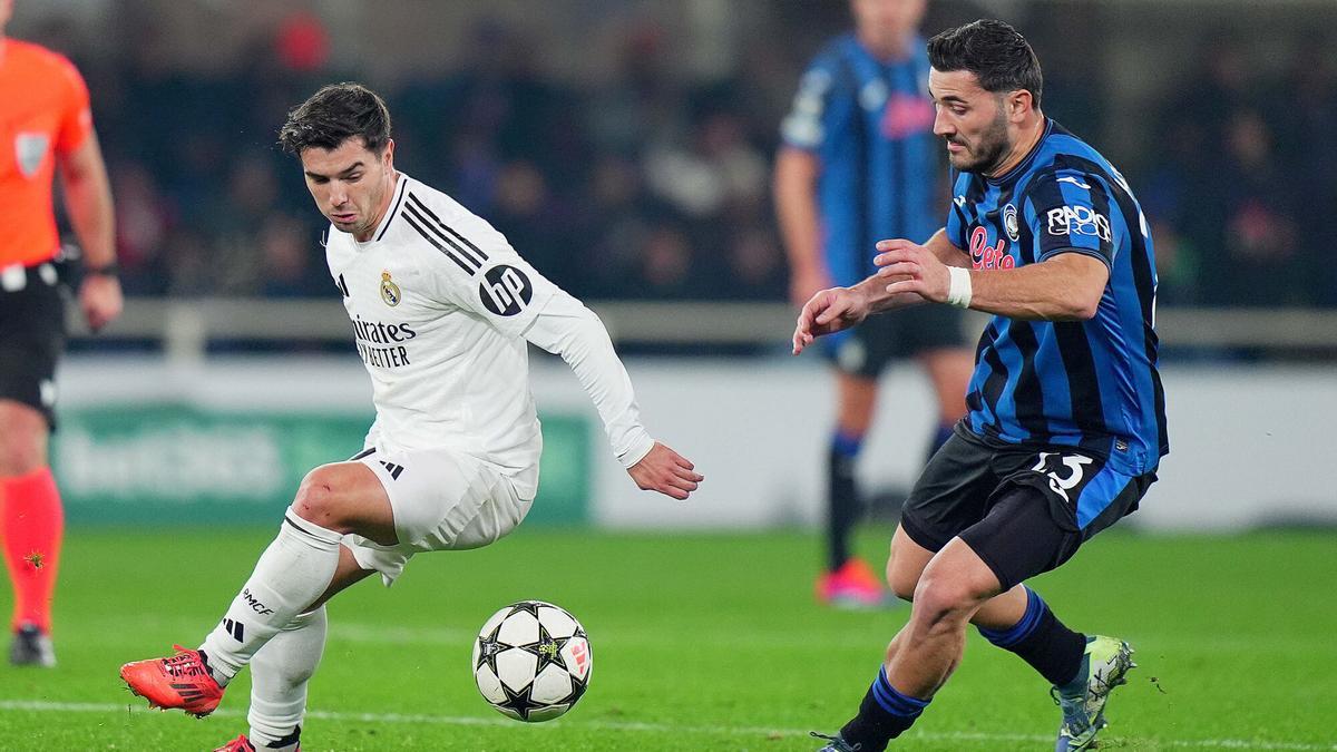 Brahim Díaz, ante la Atalanta