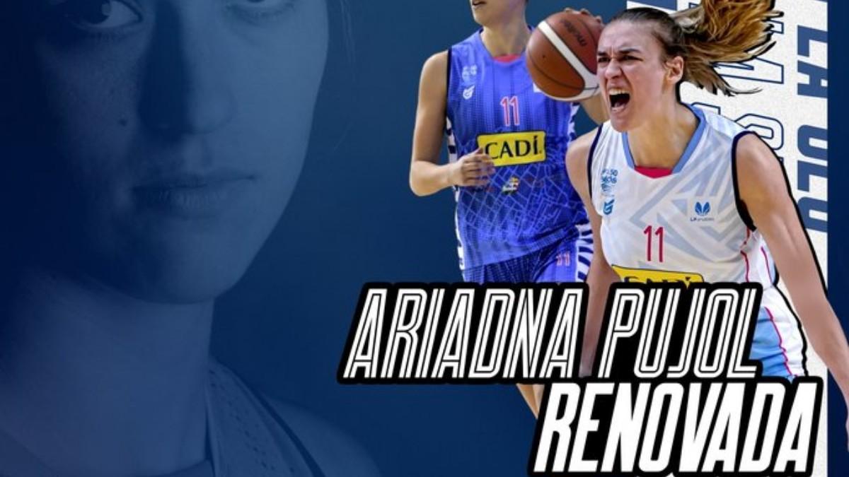 Ariadna Pujol renueva con el Cadí La Seu