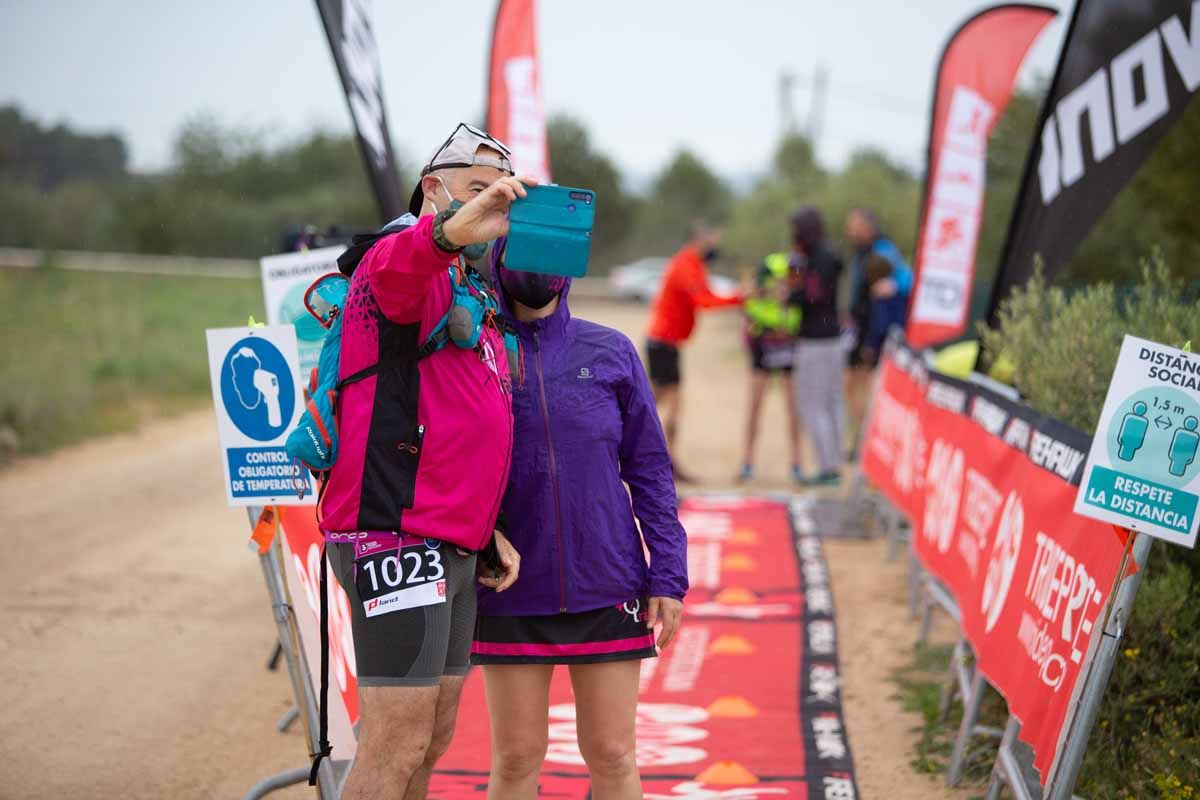 Prueba  CRI Trail Running, que se ha desarrollado en las inmediaciones de la ciudad de Ibiza