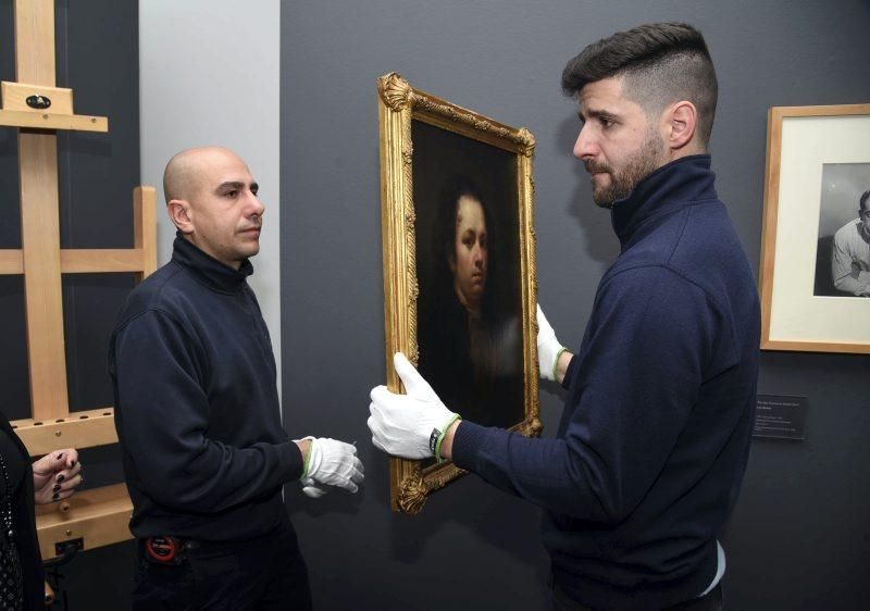 Presentación del primer autorretrato de Goya en su exposición con Buñuel en Madrid