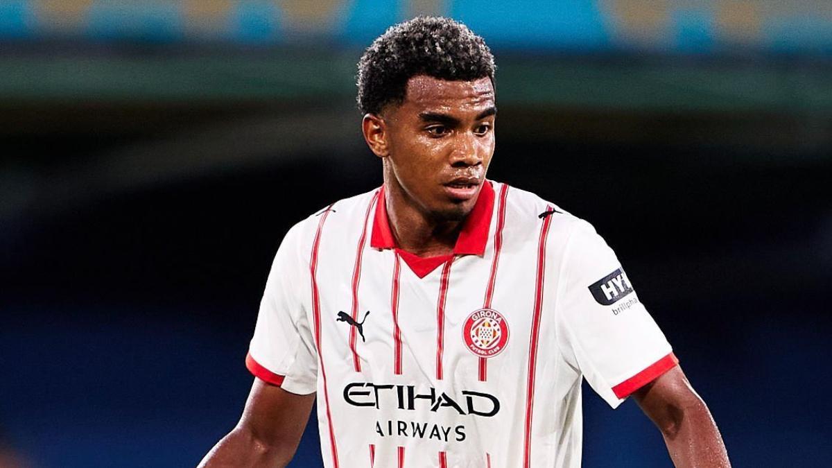 Jhon Solís, esta temporada con el Girona