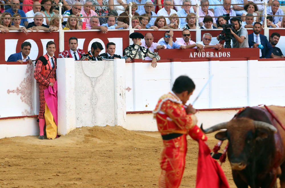 Las imágenes de la corrida picassiana en La Malagueta.