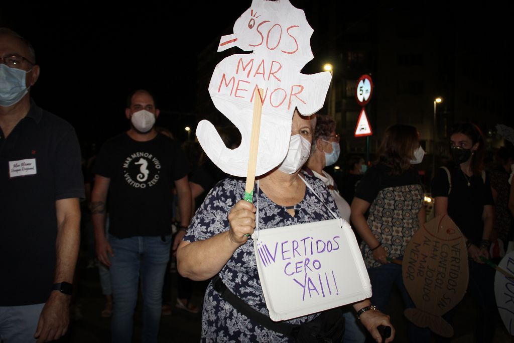 Manifestación por el Mar Menor en Murcia