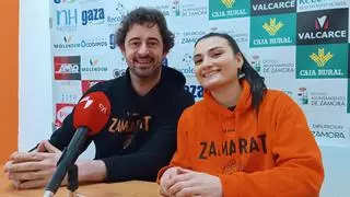 Alejandra Sánchez, jugadora del Recoletas Zamora: "Dependemos de nosotras mismas, si jugamos bien podemos ganar a cualquiera"