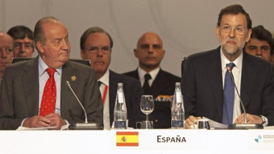 El rey y Rajoy en la segunda jornada de la Cumbre Iberoamericana