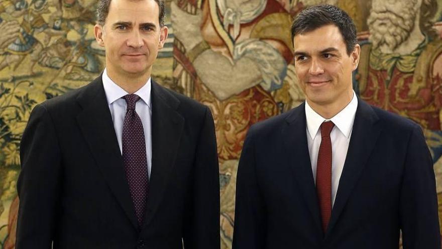 El Rey encarga a Pedro Sánchez formar Gobierno