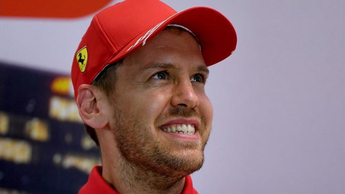 Sebastian Vettel, piloto de la escudería Ferrari