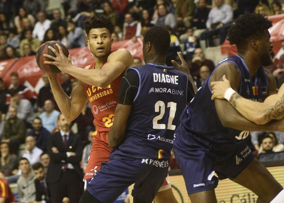 Baloncesto: UCAM Murcia-Morabanc Andorra