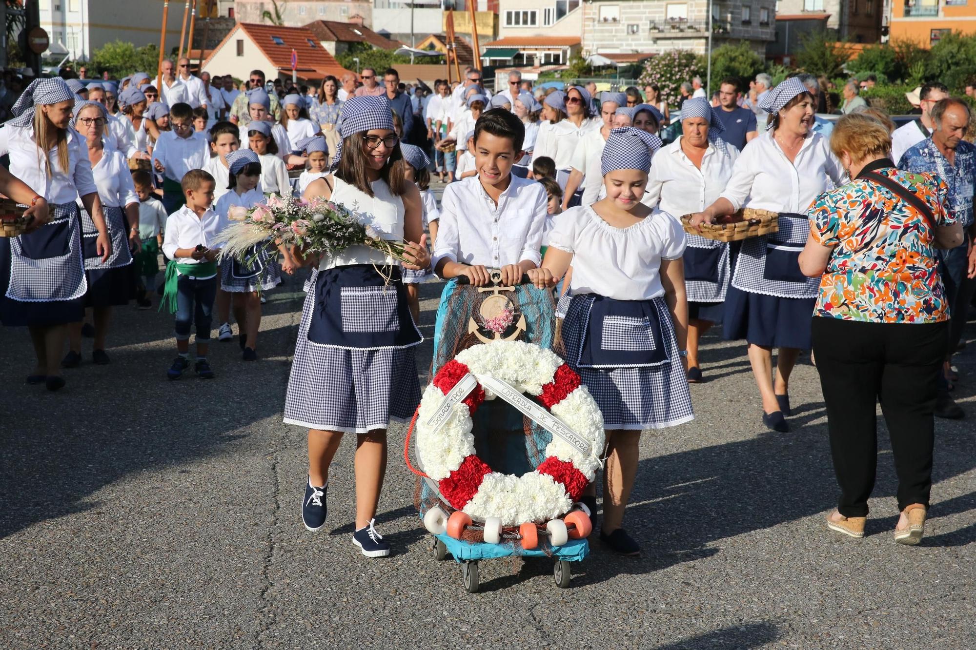 Meira renueva su fe en la Virgen del Carmen