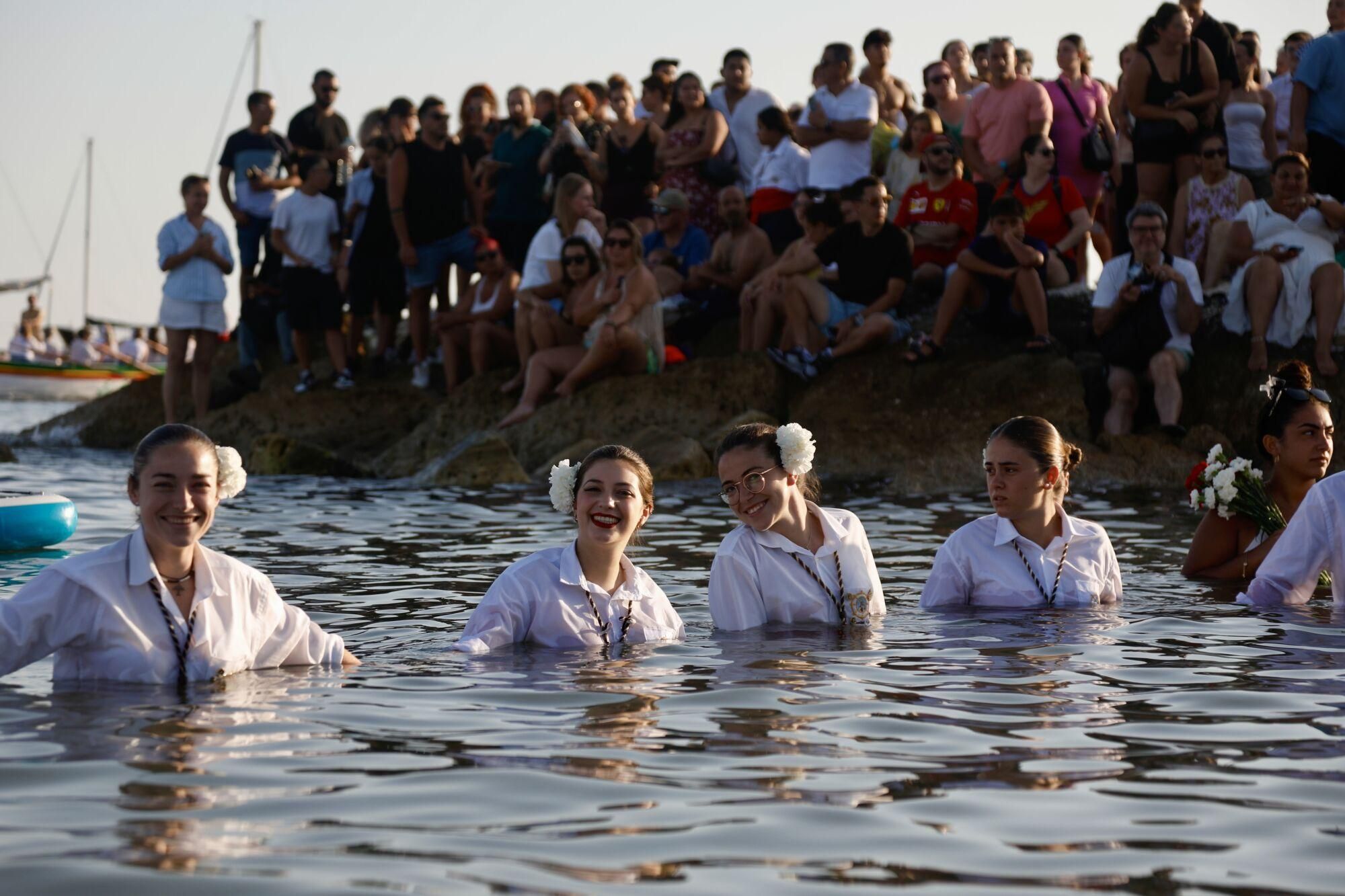 Procesión de la Virgen del Carmen de la barriada de El Palo
