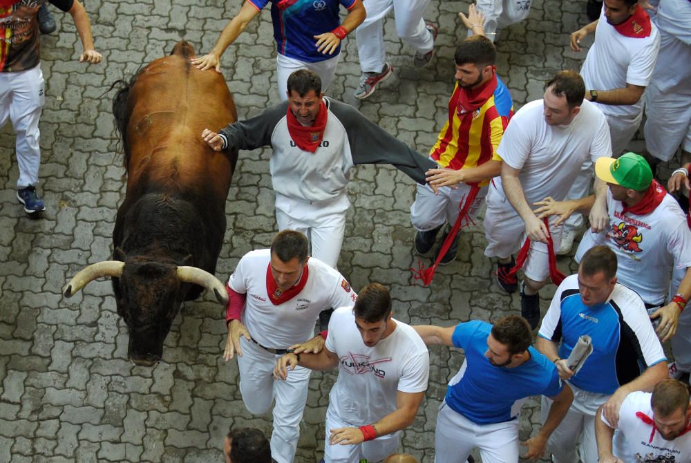 Primer 'encierro' de Sant Fermí