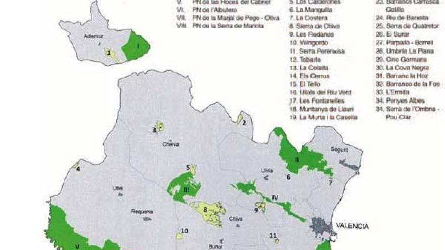 Los espacios naturales protegidos