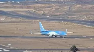 Alerta por un falso aviso de bomba en un avión en pleno vuelo hacia Lanzarote