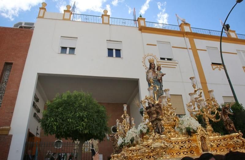 Procesión de María Auxiliadora en Capuchinos