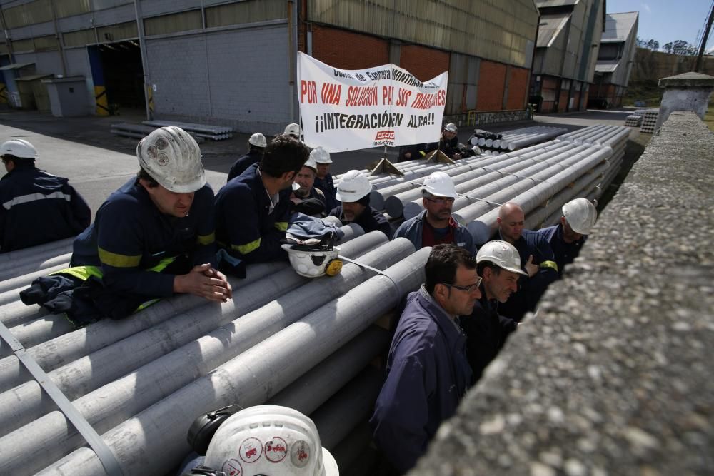 Los despedidos de Montrasa visitan Alcoa