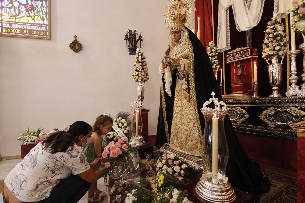 La Virgen de la Soledad ya está en la parroquia de Guadalupe