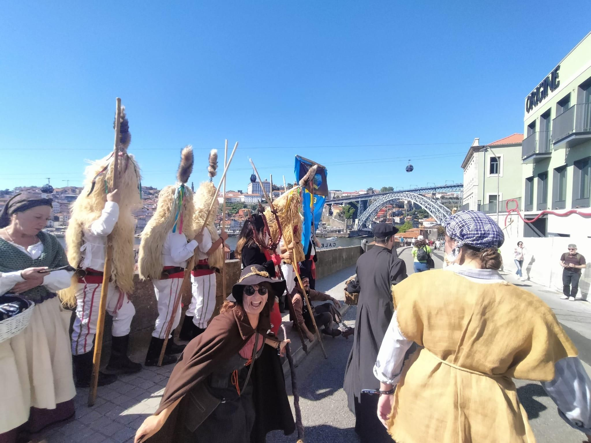 Los Sidros y Comedies, en imágenes en Portugal