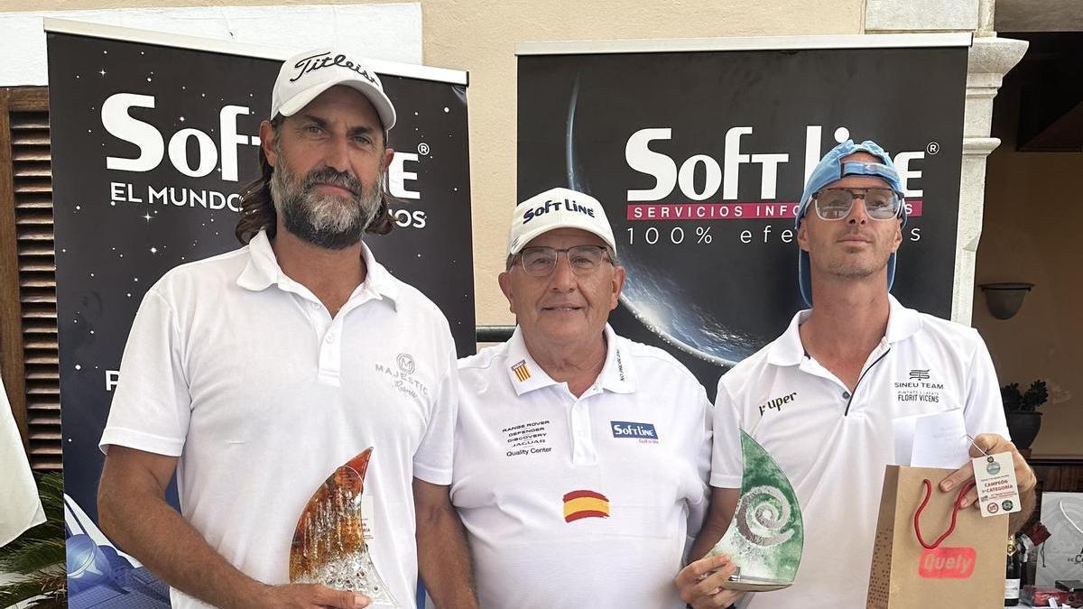Toni Martí Estelrich  y Jorge Morano Torres, ganadores del torneo en 1ª categoría