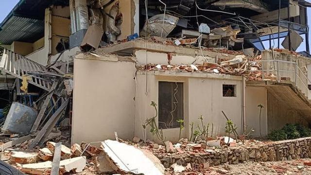 Así quedó la vivienda de los familiares de Paola Cepeda tras el doble terremoto en Venezuela