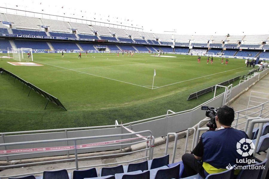 Partido del Tenerife y el Málaga CF de la Liga SmartBank.