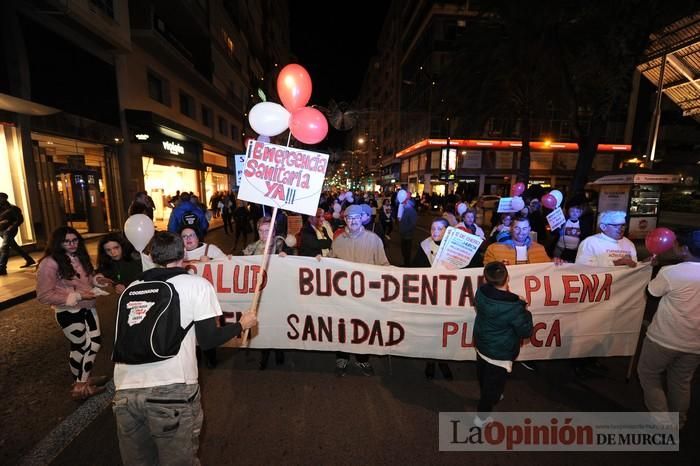 Manifestación de iDental en Gran Vía