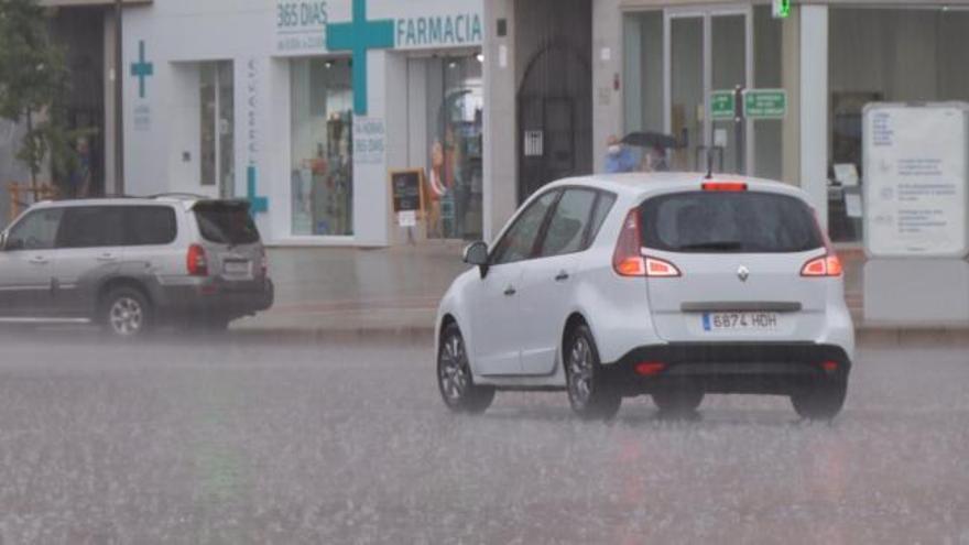 Así ha llovido hoy en Valencia