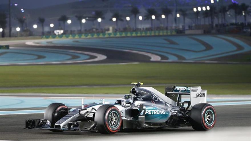 Rosberg el mejor en los libres y Mercedes apunta a nuevos récords en Abu Dabi