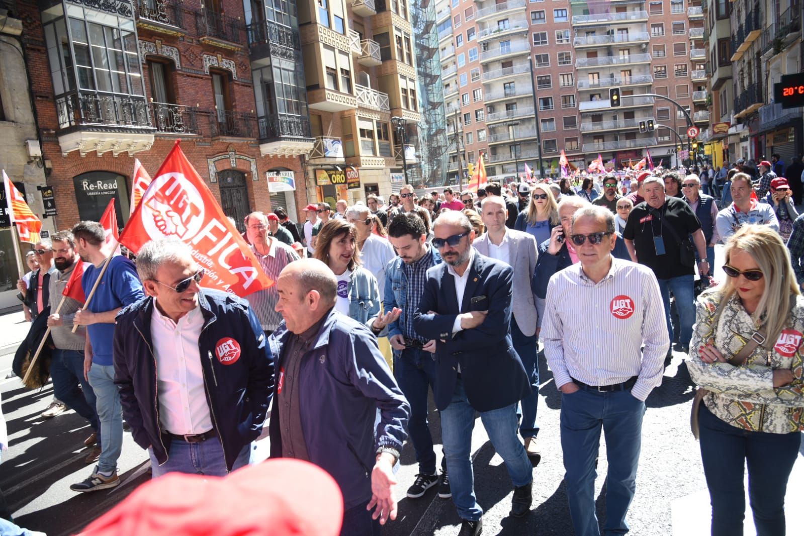 Zaragoza clama por las subidas salariales el 1 de mayo