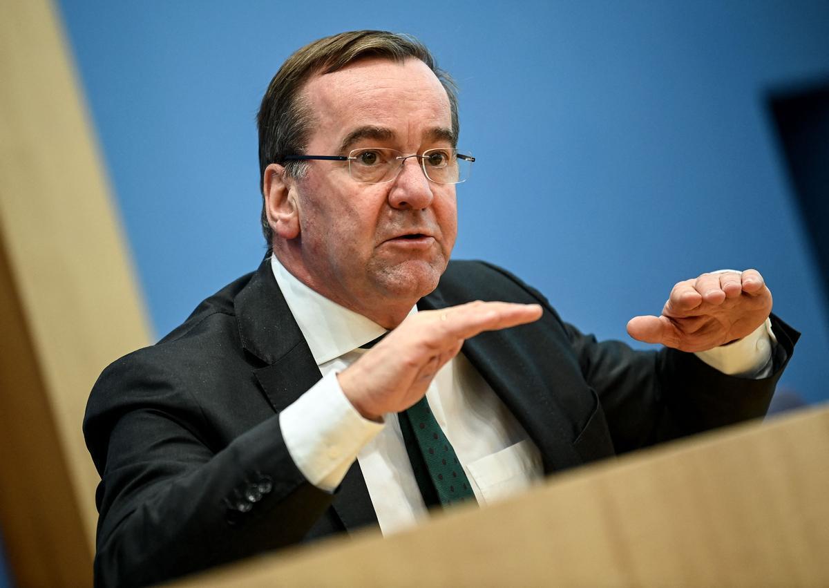 El nuevo ministro de Defensa de Alemania, Boris Pistorius.