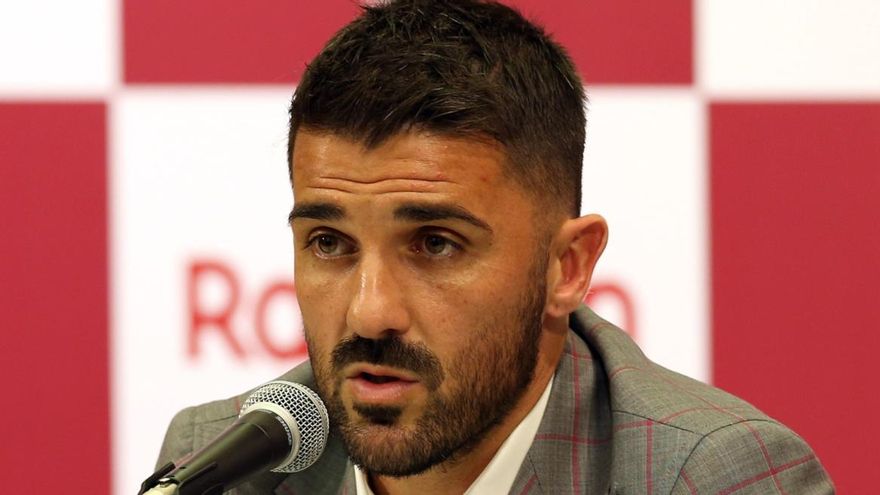 La herencia de David Villa a su hijo: &quot;Oué pasada, cómo mola&quot;