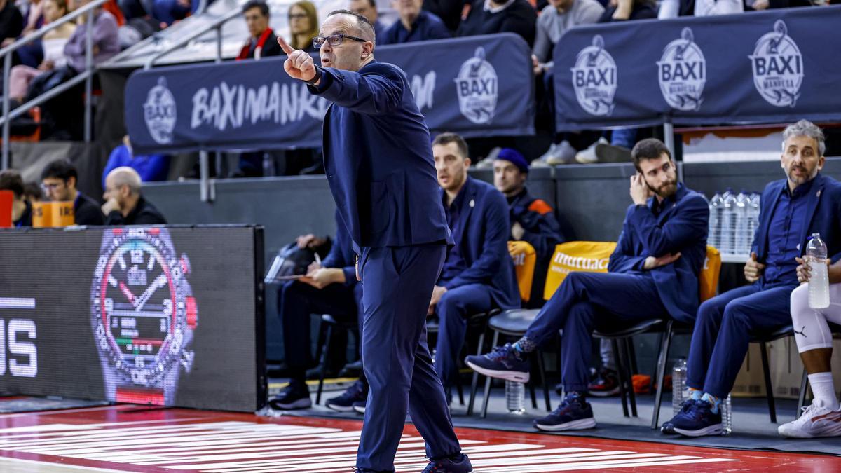 Diego Ocampo, en el decurs del partit contra el Corunya