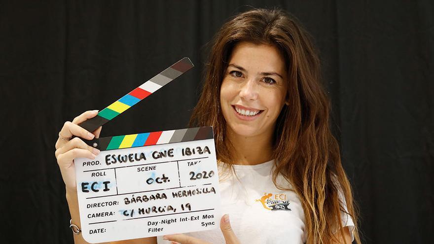 La fundadora y directora de la Escuela de cine de Ibiza, Bárbara Hermosilla.