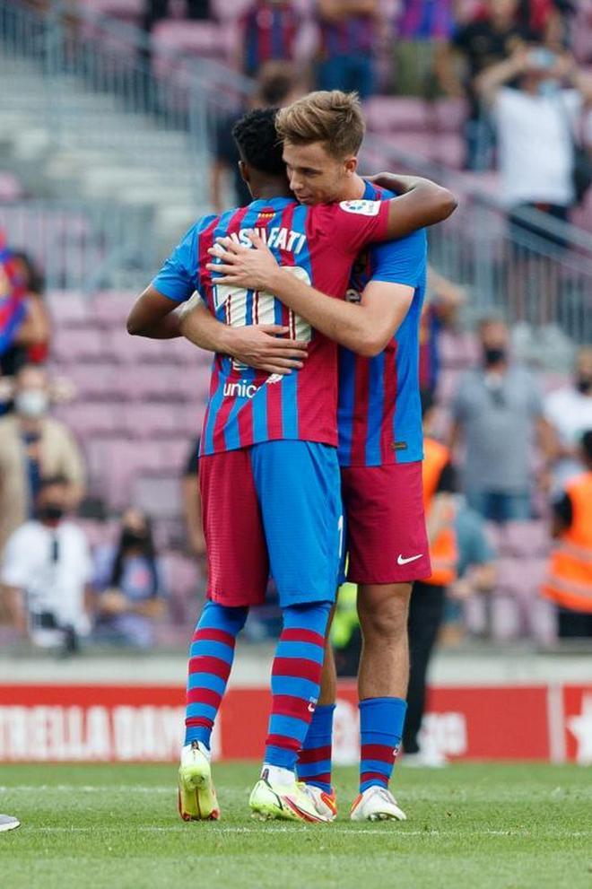 Las mejores imágenes del Barça - Levante: Ansu Fati, Depay, de Jong, Gavi, Nico...